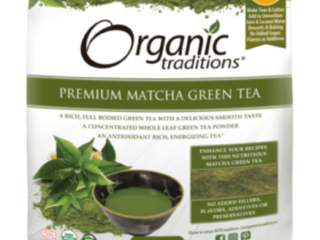 Organic traditions - matcha herbal tea - 100g Online Sale