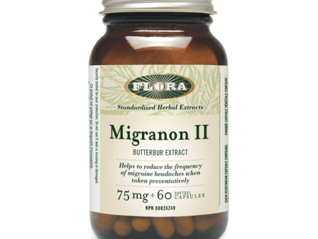 Flora - migranon ii butterbur extract - 60 sgels Cheap