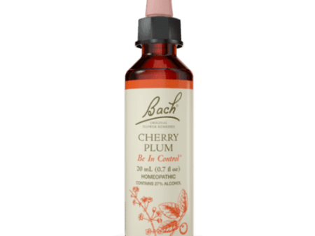 Bach - cherry plum flower remedies - 20 ml Online now