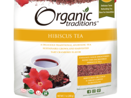 Organic traditions - hibiscus tea - 200g Sale