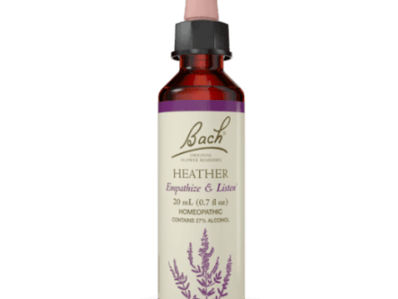 Bach - heather flower remedies - 20 ml Discount