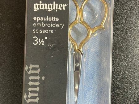 Gingher Epaulette Embroidery Scissor For Discount