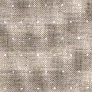 28 Count White Mini Dots Linen Online