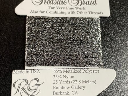 PB59 - Blk Silvr Petite Treasure Braid For Sale