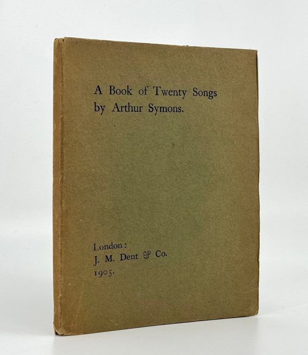 A Book of Twenty Songs. Sale