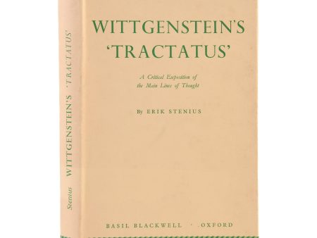 Wittgenstein s  Tractatus . A Critical Exposition of Its Main Lines of Thought. on Sale