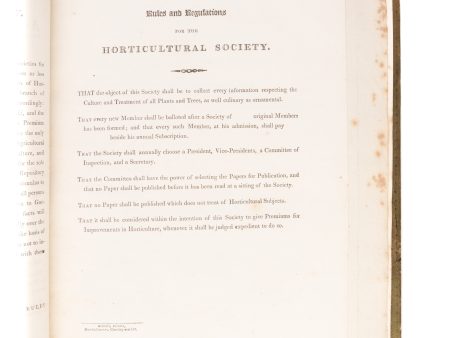 [Archive of documents, letters ephemera, and publications concerning the first years of the Royal Horticultural Society] Online