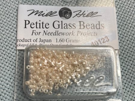 40123 Mill Hill Beads- Petite Cream Online now