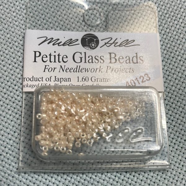 40123 Mill Hill Beads- Petite Cream Online now