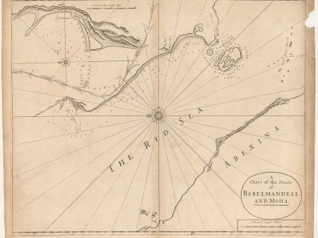 A Chart of the Straits of Babelmandell and Moha. Supply